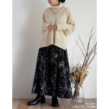 [2点セット]Vネックニットプルオーバー×タートルネックベストSET | Re:EDIT | 詳細画像13 