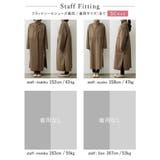 軽くて暖かい薄手のガウンコート カットメルトンマフラー付きロングコート ジャケット | Re:EDIT | 詳細画像37
