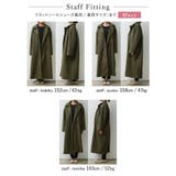 [低身長サイズ有]3WAYフェイクウールロングステンカラーコート | Re:EDIT | 詳細画像33 