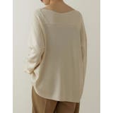 シンプルだからこそシルエットや着心地にこだわって Vネックニットプルオーバー | Re:EDIT | 詳細画像11