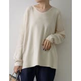 シンプルだからこそシルエットや着心地にこだわって Vネックニットプルオーバー | Re:EDIT | 詳細画像29