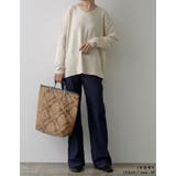 シンプルだからこそシルエットや着心地にこだわって Vネックニットプルオーバー | Re:EDIT | 詳細画像30