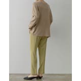 シンプルだからこそシルエットや着心地にこだわって Vネックニットプルオーバー | Re:EDIT | 詳細画像35