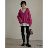 トラックソールで、今季旬のモードな足元に エコレザートラックソールロングブーツ | Re:EDIT | 詳細画像9