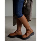 トラックソールで、今季旬のモードな足元に エコレザートラックソールロングブーツ | Re:EDIT | 詳細画像38