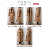 パイピングデザインが旬のオーバーサイズコート | Re:EDIT | 詳細画像13