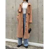 パイピングデザインが旬のオーバーサイズコート | Re:EDIT | 詳細画像4