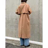 パイピングデザインが旬のオーバーサイズコート | Re:EDIT | 詳細画像7