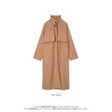 パイピングデザインが旬のオーバーサイズコート | Re:EDIT | 詳細画像14