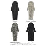 [低身長/高身長サイズ有]ヴィンテージプリントフレアワンピース | Re:EDIT | 詳細画像18 