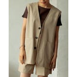 ベージュ(004) | さっと1枚羽織るだけで季節感のあるコーディネートに | Re:EDIT