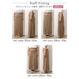 リネンブレンドを上品に取り入れたナロースカート | Re:EDIT | 詳細画像32