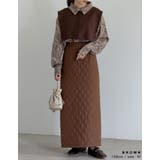 こだわりの洗練されたシルエット キルティングIラインロングスカート スカート | Re:EDIT | 詳細画像10