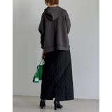 こだわりの洗練されたシルエット キルティングIラインロングスカート スカート | Re:EDIT | 詳細画像21