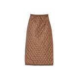 こだわりの洗練されたシルエット キルティングIラインロングスカート スカート | Re:EDIT | 詳細画像24