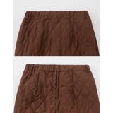 こだわりの洗練されたシルエット キルティングIラインロングスカート スカート | Re:EDIT | 詳細画像25