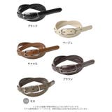 様々なコーディネートにマッチするスクエアバックルベルト | Re:EDIT | 詳細画像6