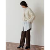 ランダムリブのざっくり編みショートカーデ ケーブル編ショートニットカーディガン | Re:EDIT | 詳細画像8