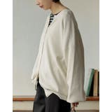 前後2WAYミラノリブニットカーディガン トップス カーディガン | Re:EDIT | 詳細画像4