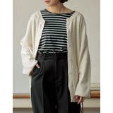 前後2WAYミラノリブニットカーディガン トップス カーディガン | Re:EDIT | 詳細画像21