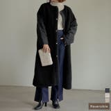 リバーシブルで楽しめるマストバイロングコート | Re:EDIT | 詳細画像1