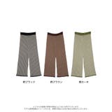 今シーズン大注目の幾何学柄ニットパンツ 幾何柄ジャガードコンパクトニットパンツ | Re:EDIT | 詳細画像18
