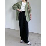 [低身長サイズ有]ビッグシルエットリサイクルMIXニットカラーカーディガン | Re:EDIT | 詳細画像15 