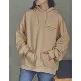 ベージュ(004) | こなれ感のあるオーバーサイズユニセックスフーディ [IWU（アイダブリュー）]ユ… | Re:EDIT