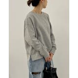 着回し力抜群のあったか裏起毛スウェット USAコットン裏起毛スウェットトップス | Re:EDIT | 詳細画像10