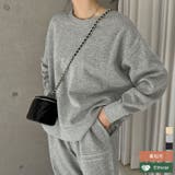 着回し力抜群のあったか裏起毛スウェット USAコットン裏起毛スウェットトップス | Re:EDIT | 詳細画像1