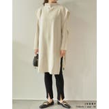 [2点セット]ランダムリブニット×プチハイネックニットベストアンサンブル | Re:EDIT | 詳細画像11 