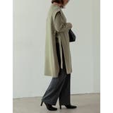 [2点セット]ランダムリブニット×プチハイネックニットベストアンサンブル | Re:EDIT | 詳細画像29 