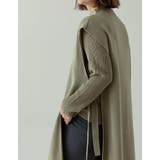 [2点セット]ランダムリブニット×プチハイネックニットベストアンサンブル | Re:EDIT | 詳細画像30 