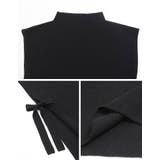 [2点セット]ランダムリブニット×プチハイネックニットベストアンサンブル | Re:EDIT | 詳細画像33 