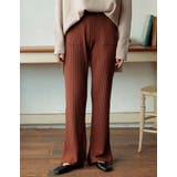 キックフレアリブニットリラックスパンツ パンツ パンツ | Re:EDIT | 詳細画像5