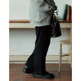 キックフレアリブニットリラックスパンツ パンツ パンツ | Re:EDIT | 詳細画像9