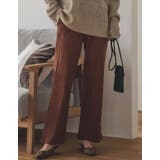 キックフレアリブニットリラックスパンツ パンツ パンツ | Re:EDIT | 詳細画像24