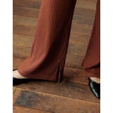 キックフレアリブニットリラックスパンツ パンツ パンツ | Re:EDIT | 詳細画像27