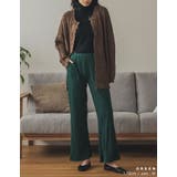 キックフレアリブニットリラックスパンツ パンツ パンツ | Re:EDIT | 詳細画像30