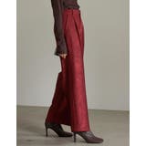 コーデを新鮮に見せてくれるストレートパンツ ピーチサテンタックストレートパンツ | Re:EDIT | 詳細画像15