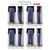 コーデを新鮮に見せてくれるストレートパンツ ピーチサテンタックストレートパンツ | Re:EDIT | 詳細画像31