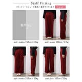 コーデを新鮮に見せてくれるストレートパンツ ピーチサテンタックストレートパンツ | Re:EDIT | 詳細画像33