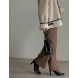 メルトンセンターベンツキックフレアパンツ パンツ パンツ | Re:EDIT | 詳細画像24