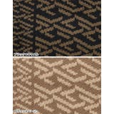 旬の幾何学柄を取り入れたゆったりニットカーディガン | Re:EDIT | 詳細画像19