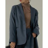 ブルー(013) | 大人のきちんと感を叶えてくれるカラージャケット | Re:EDIT