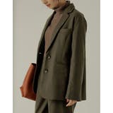 カーキ(018) | 大人のきちんと感を叶えてくれるカラージャケット | Re:EDIT