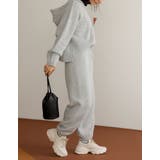 [低身長サイズ有]ふんわり起毛ニットジョガーパンツ パンツ/パンツ | Re:EDIT | 詳細画像16 