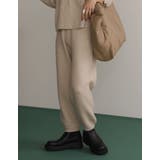 [低身長サイズ有]ふんわり起毛ニットジョガーパンツ パンツ/パンツ | Re:EDIT | 詳細画像3 