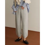 [低身長サイズ有]ふんわり起毛ニットジョガーパンツ パンツ/パンツ | Re:EDIT | 詳細画像5 