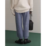 [低身長サイズ有]ふんわり起毛ニットジョガーパンツ パンツ/パンツ | Re:EDIT | 詳細画像22 